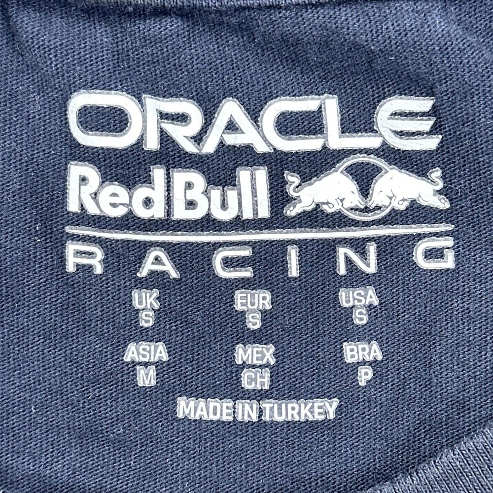 Oracle Red Bull Racing Shirt Mens Small Blue F1 Racing Castore Graphic Tee - Picture 2 of 9